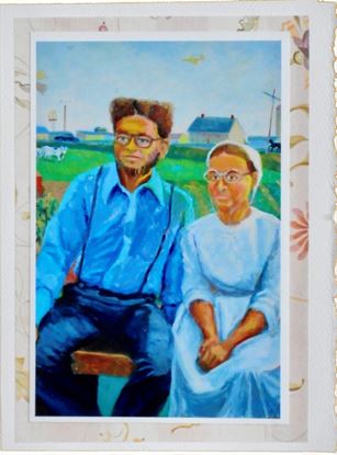 Picture of Note card, Modern American Gothic 