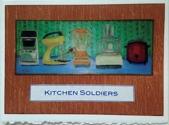 Picture of Note card, Kitchen Soldiers