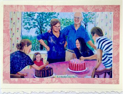 Picture of Note card, The Birthday Party