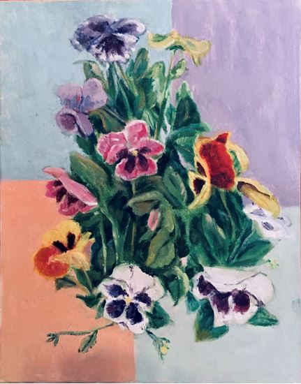 Picture of Pansies for Andy