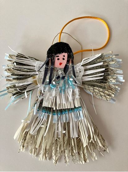 Picture of Angel mini ornament 