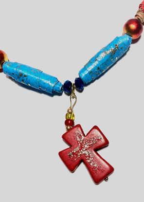 Picture of Necklace with red cross