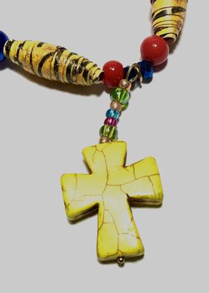 Picture of Necklace with yellow cross